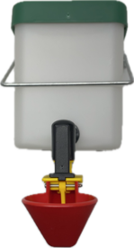 Trinkflasche  0.5 l mit kleine cup naturel incl.beugel