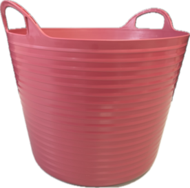 Mand flexibel, FlexBag Roze 28 liter