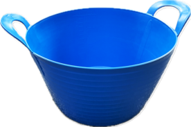 Mand flexibel, FlexBag blauw 12-liter