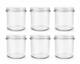 Glazenpotten 346 ml (6 stuks)