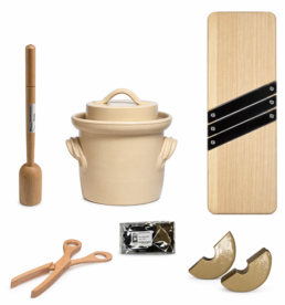 Startpakket zuurkoolpot 3 liter (Grijs-Klassiek)