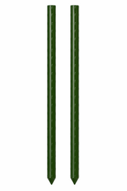 Bioogr&oacute;d tuinpalen - gecoat staal, 1,2 m, &Oslash;11 mm, 10 stuks
