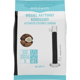 Kokos actieve kool 1,7 L  0,86 kg