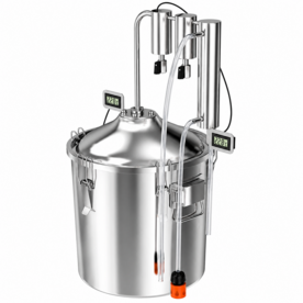 Convex Destilleerder set 30 Liter met 2 Tussenketels