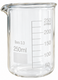 Bekerglas laag model 250 ml