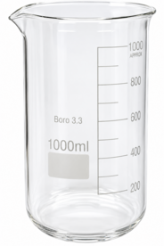 Bekerglas 1000ml hoog model