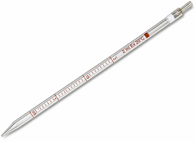 Pipet glas gegradueerd