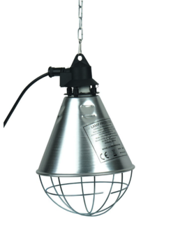 Kuiken of biggen lamp armatuur met 2.5 metersnoer