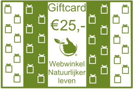 Cadeaukaart &euro; 25,-