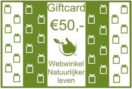 Cadeaukaart &euro; 50,-