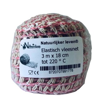 Elastisch vleesnet 3 m x 18 cm tot 220 &deg; C