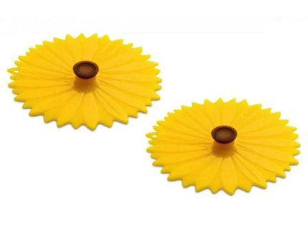 Drink Cover Sunflower- Set van 2 - 10cm Charles Viancin