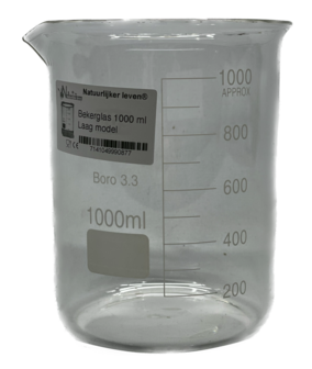 Bekerglas laag model 1000 ml