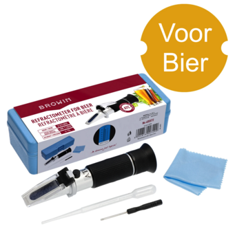 Refractometer voor bier