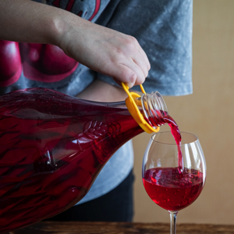 Kunststof gistingsfles 5 L met schroefdop en handvat