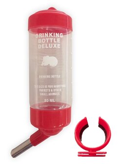 Drinkfles 80ml voor o.a hamsters en muizen