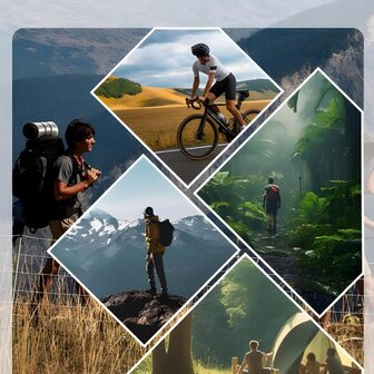 Noodradio opgeladen met een slinger, zonnepaneel of USB