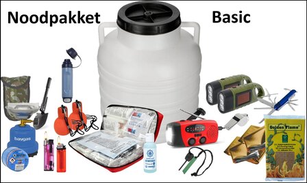 Noodpakket Basic 20 delig