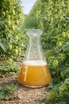 Natuurlijker leven Erlenmeyer 100 ml gegradueerd hittebestendig