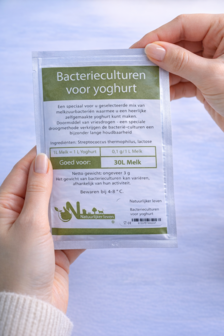 Natuurlijker leven bacterieculturen voor yoghurt