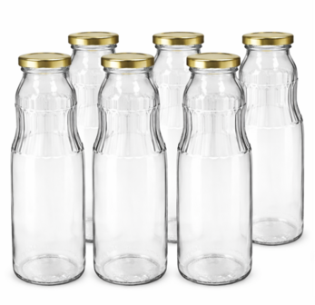 Natuurlijker leven sapfles (Goud) 750 ml 
