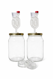 Natuurlijker leven&reg; set om te fermenteren met 2 potten van 1.7 Liter