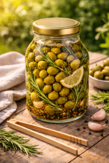 Glazen Pot 3 liter -inclusief deksel &amp; houtentang