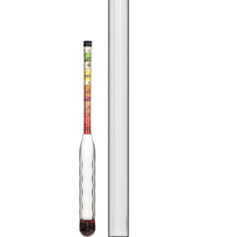 suikermeter met thermometer