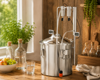 Convex Destilleerder set 30 Liter met 2 Tussenketels