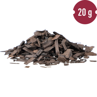 Eikensnippers, zwaar geroosterd, 20 g