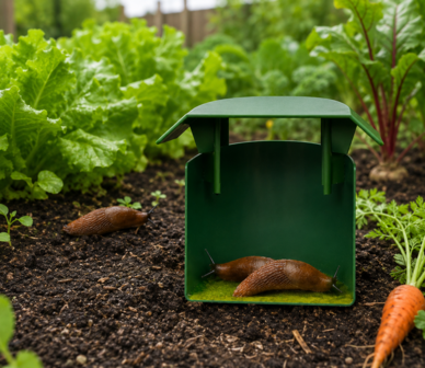 Slakkenval voor tuin &ndash; 2 stuks | Effectieve slakkenbestrijding zonder gif