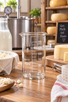 Bekerglas 150 ml Gegradueerd. hoog model Hittebestendig borosilikaat-glas