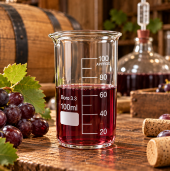 Bekerglas 100 ml hoog model gegradueerd hittebestendig
