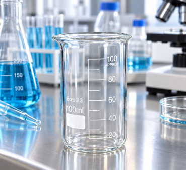 Bekerglas 100 ml hoog model gegradueerd hittebestendig