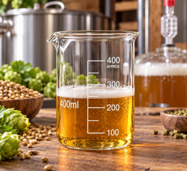 Bekerglas laag model 400ml