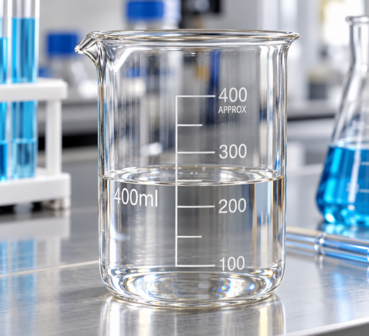 Bekerglas laag model 400ml