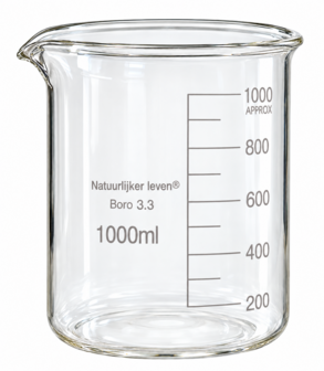 Bekerglas laag model 1000 ml
