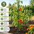 Bioogr&oacute;d tuinpalen - gecoat staal, 1,2 m, &Oslash;11 mm, 10 stuks