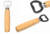 Houten authentieke flessenopener 14 cm