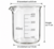 Bekerglas laag model 400ml