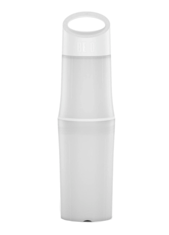 BE O Waterfles van suikerriet 500 ml - Wit