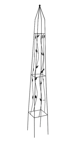 Metalen planten-klimzuil 150cm