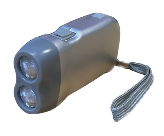 Knijpkat LED opwindbare zaklamp