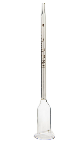 Vinometer eenvoudig model 0°-25°