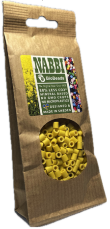 NABBI® BioBeads Yellow colour 1000 pcs