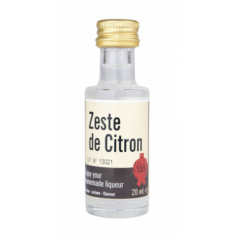 Likeurextract Lick zeste de citron 20 ml