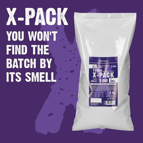 Turbo X-Pack Gist 1,8 kg - Professional Grade voor grote batches