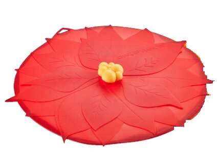 Poinsettia deksel  28cm van Charles Viancin