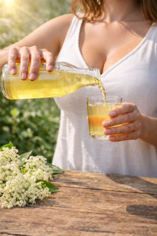 Natuurlijker leven sapfles (Goud) 750 ml 