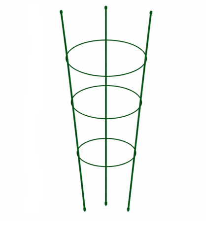 Tuinplanten steunringen, 3 ringen, 0,75 m